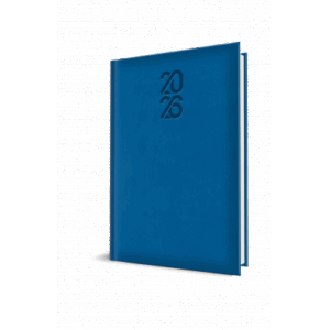 Agenda datata Tucson Ro A5 ,352 pagini, coperta buretata , culoarea Albastru 2026, Herlitz