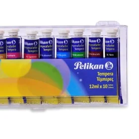 Tempera 10 culori 12 ml, Pelikan