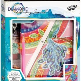 Notebook -Pictura cu diamante Peacock