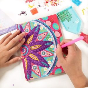 totum creative set caiet de notite cu diamante flori 33 510x510 1
