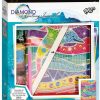 totum creative set notebook cu diamante delfin 30