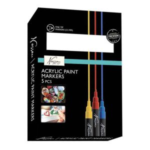 Set 5 marker acrylic , Grafix