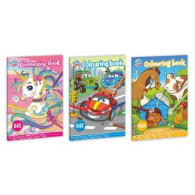 Carte colorat A4 64 pagini , Grafix