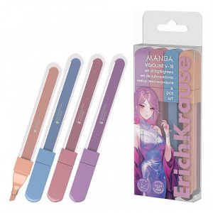 Set 4 evidentiatoare ErichKrause Visioline V-18 Manga