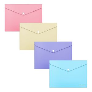 Mapa cu capsa DL ErichKrause Fizzy Pastel