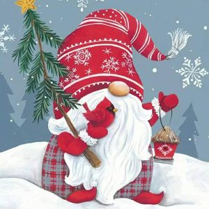 Diamond painting Xmas 30×30, Grafix