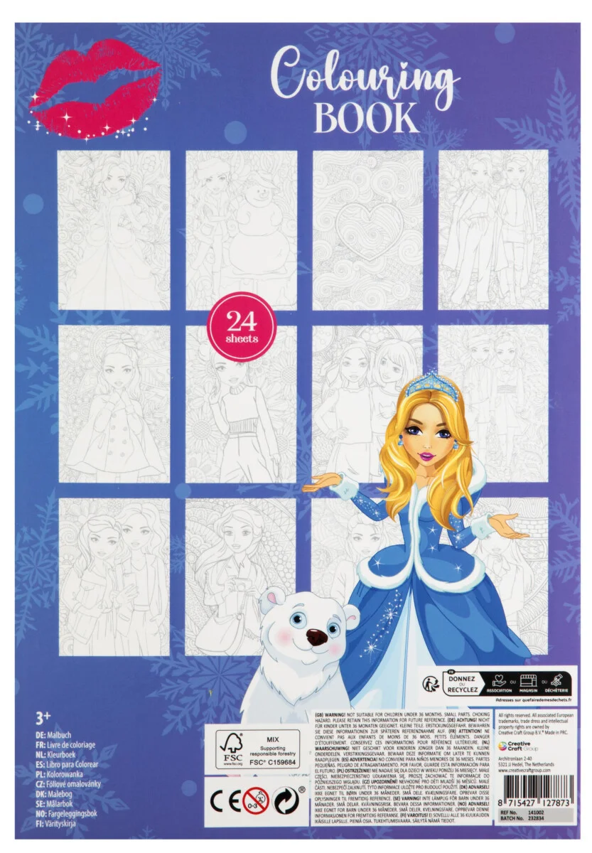Carte colorat A4-24 foi Besties , Grafix 4 Carte colorat A4-24 foi Besties , Grafix - imagine 2