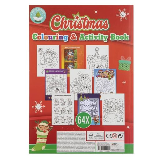 Carte colorat+activitati Xmas 64 pagini, Grafix 4 Carte colorat+activitati Xmas 64 pagini, Grafix - imagine 2