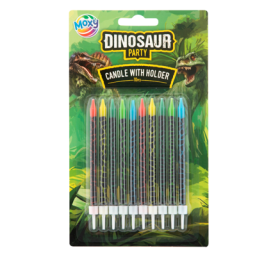 Dino lumanari party 8cm set 10 buc, Grafix