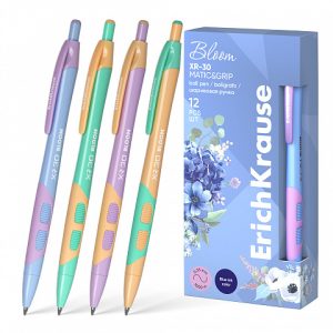Pix retractabil ErichKrause XR 30 Mati&Grip Pastel Bloom 0,7 mm