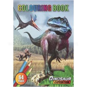 Carte colorat 64 pagini A4 Dino, Grafix