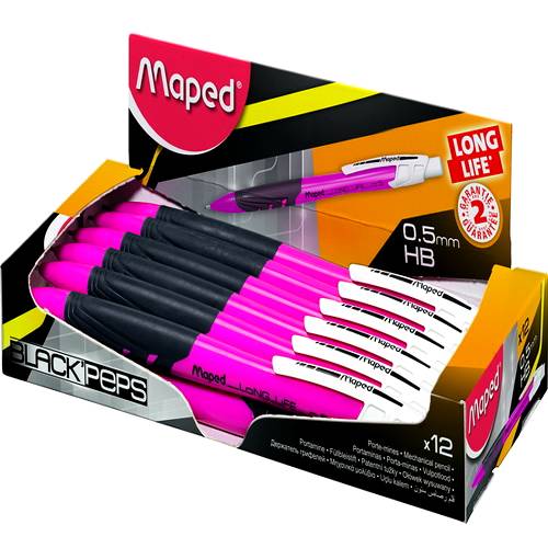 Creion mecanic Long Life Maped 0,5mm 4 Creion mecanic Long Life Maped 0,5mm - imagine 2