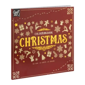 Carte colorat 40 pagini Craciun 21,5×21,5cm