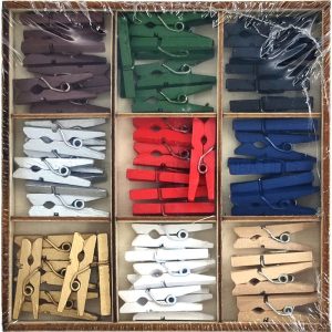 mini clothespins 54pcs craft sensations