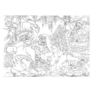 n00048045 8008324048045 puzzle 2 in 1 lisciani cartea junglei plus 108 piese 6