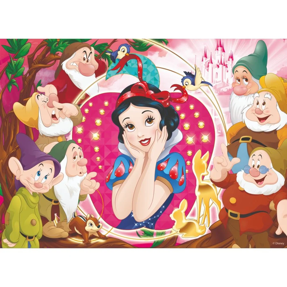 Puzzle maxi 4×48 piese Princess , Lisciani 5 Puzzle maxi 4×48 piese Princess , Lisciani - imagine 3