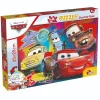 n01099498 8008324099498 puzzle 2 in 1 lisciani disney cars m plus 1