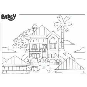 Puzzle 2in1 24 piese Bluey , Lisciani 7 n01099542 8008324099542 puzzle 2 in 1 lisciani bluey povesti m plus 24 piese 3