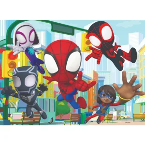n01099603 8008324099603 puzzle 2 in 1 lisciani marvel spidey 2