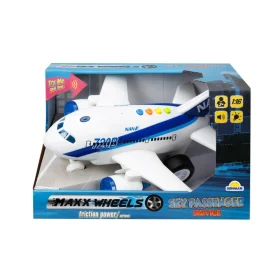 Avion cu lumini si sunete 1:16 , Max Wheels