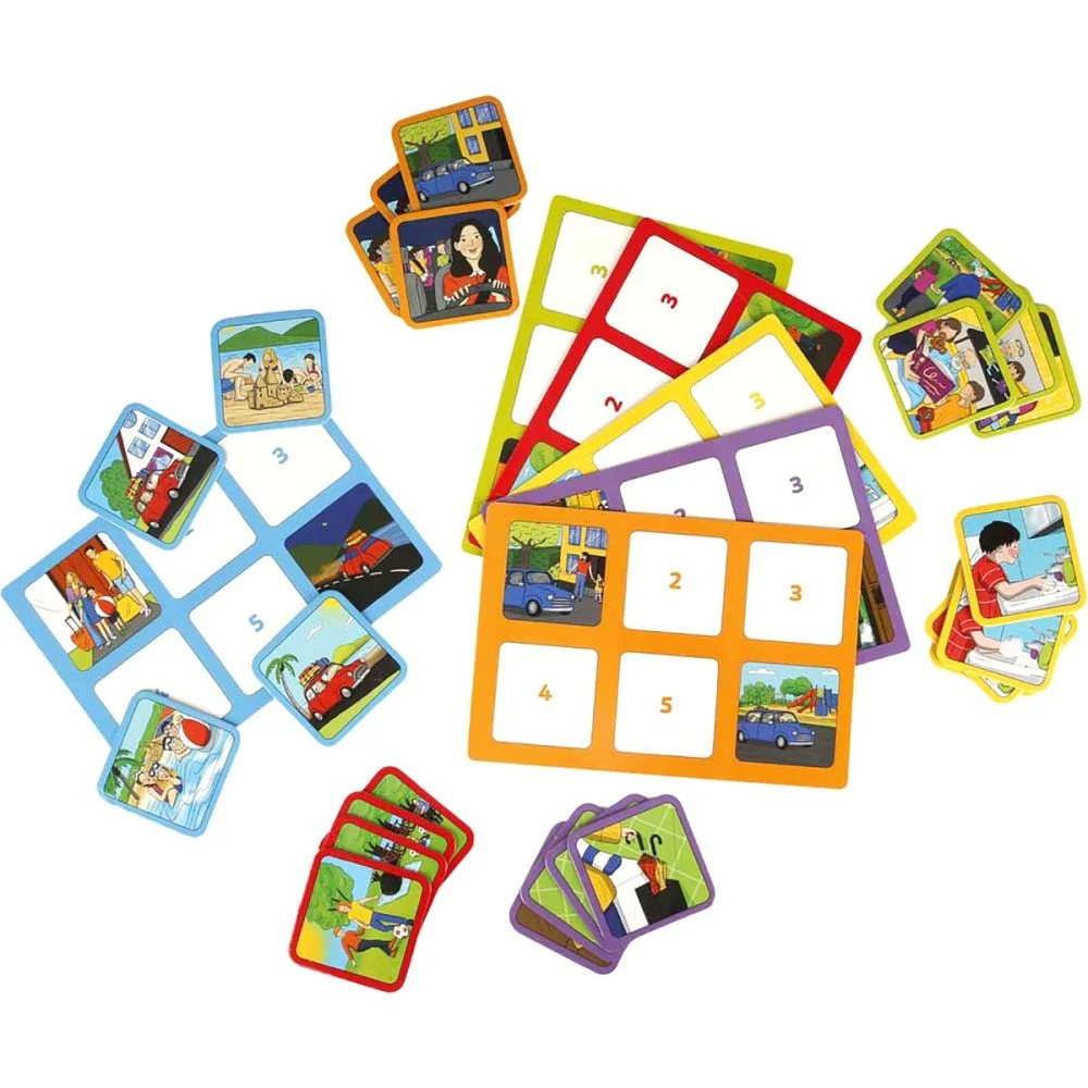Joc memorie-Completeaza povestile galben-blue, Smile Games 5 Joc memorie-Completeaza povestile galben-blue, Smile Games - imagine 3
