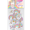 Unicorn cocktail betisoare 9cm -24 piese