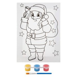 Alternative view of Panza Craciun 20x15cm+3 guase +pensula , Grafix