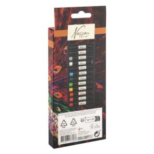 Alternative view of Set 12 culori ulei pastel ,Grafix