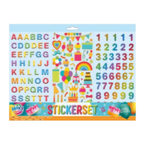 Abtibilduri set 26×35.5cm Party ,Grafix