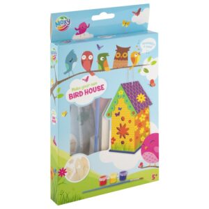 Alternative view of Mini casuta lemn pasari+3 guase+pensula Grafix