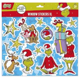 Grinch-Abtibilduri fereastra XL