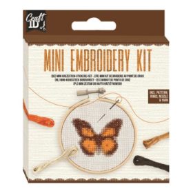 Kit broderie 12,5x10cm Fluture , Grafix