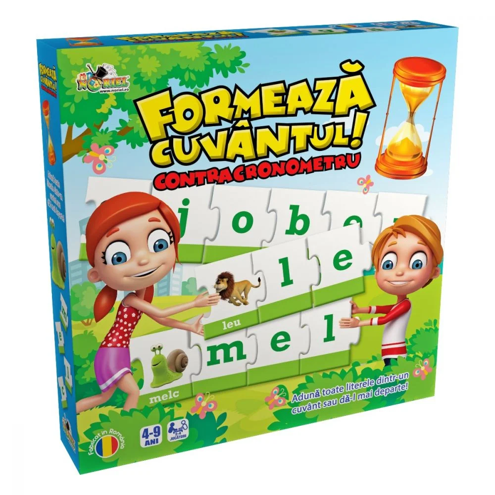 Joc Formeaza cuvantul contra timp , Noriel