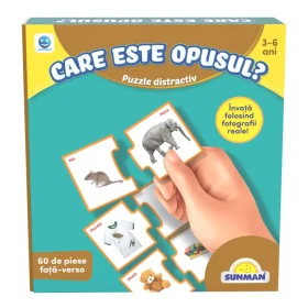 Puzzle sa invatam opozitiile , Smile Games