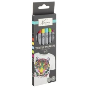 Marker textil 6/set , Grafix
