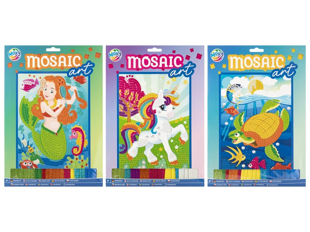 Mozaic art A4 3 modele , Grafix 3 Mozaic art A4 3 modele , Grafix