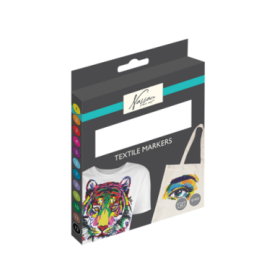 Marker textil 12/set , Grafix