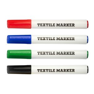 Marker textil 4/set , Koh-I-Noor