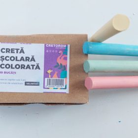 Creta scolara color 10/Cutie , Cretorom