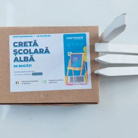 Creta scolara alba 20 /cutie , Cretorom