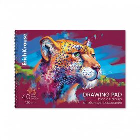 Bloc desen ErichKrause Safari A4 40 foi 120gr spira