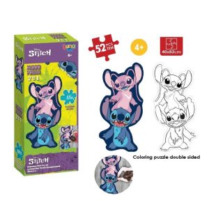 Puzzle XL 52 pcs 41x83cm Lilo&Stitch