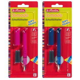 Stilou Tornado plastic soft touch stangaci, Herlitz