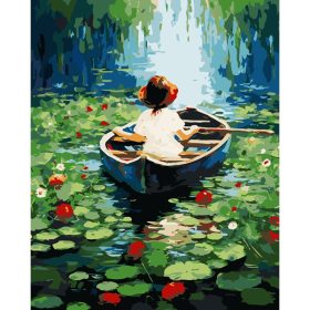 Pictura pe numere 40x50cm Barca