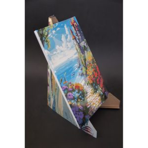 set pictura pe numere 40x50cm liliac 2