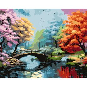 Pictura pe numere 40x50cm Pod , Koh-I-Noor