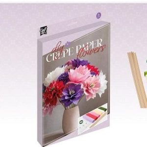 Alternative view of Set flori creponate -6 bucati 20x25cm , Grafix