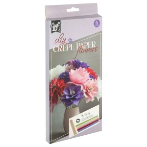 Set flori creponate -6 bucati 20x25cm , Grafix