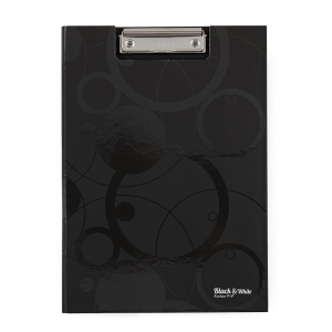 Clipboard dublu A4 Black&White -Negru
