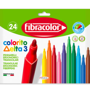 Carioca Fibracolor  Colorito Delta 3, 24 culori